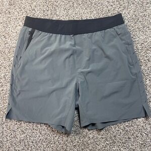 Ten Thousand Men's Interval Shorts Gray Training Workout Gym XL